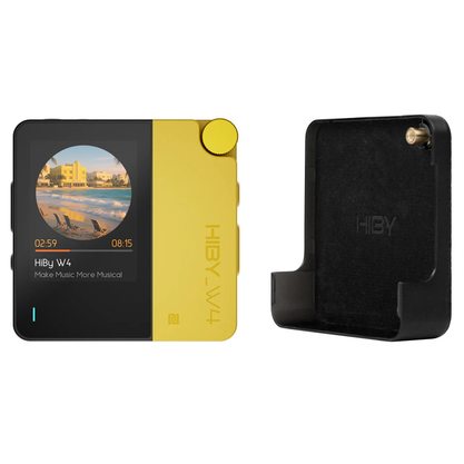 Портативный усилитель и ЦАП Hiby W4 + MagSafe (желтый)
