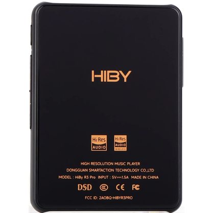 Плеер HIBY R3 Pro Saber 2022 Alluminium Alloy (черный)