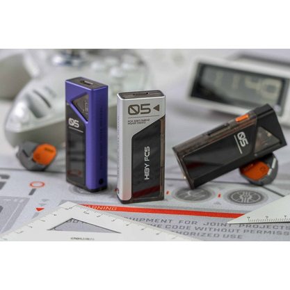 Портативный усилитель и ЦАП HIBY FC5 (с экраном) (серебристый)