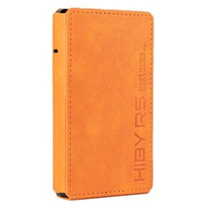 Чехол для плеера Hiby R5 Gen 2 Leather Case (оранжевый)