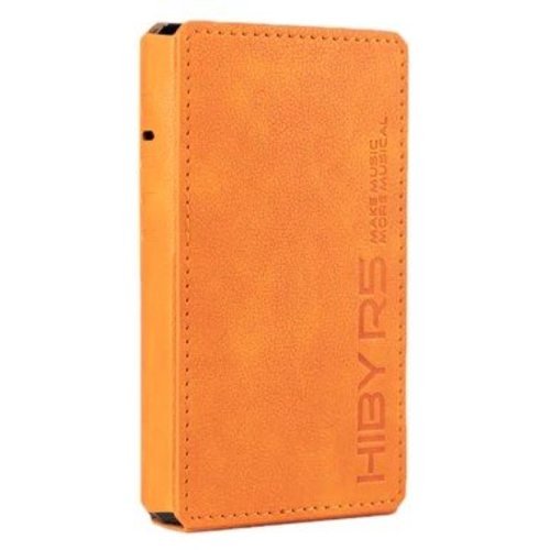 Чехол для плеера Hiby R5 Gen 2 Leather Case (оранжевый)