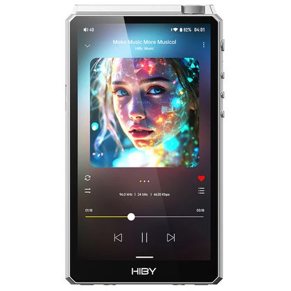 Плеер HiBy R6 III 2025 (серебристый)