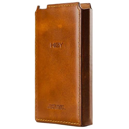 Чехол для плеера HiBy R6 III 2025 Leather Case (коричневый)