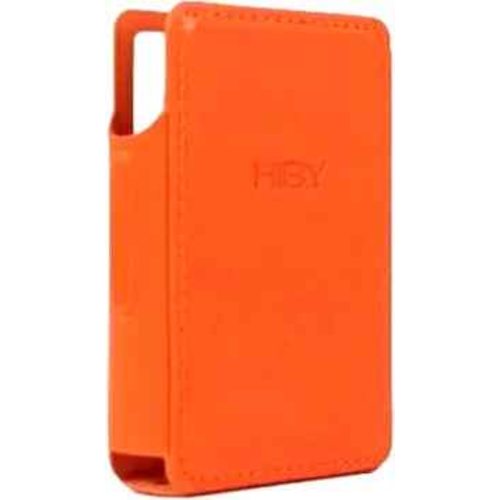 Чехол для плеера HiBy R3 II 2025 Leather Case (оранжевый)