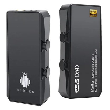 Портативный усилитель и ЦАП Hidizs S9 Pro Plus (черный)