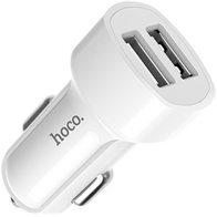 13.4. Зарядные устройства HOCO Z2A two-port Car Micro White