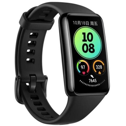 Умные часы (фитнес-браслет) Huawei Band 6 Pro (чёрный)