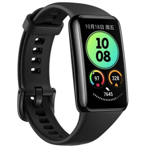 Умные часы (фитнес-браслет) Huawei Band 6 Pro (чёрный)