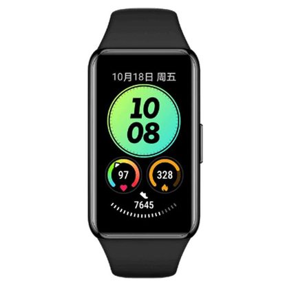 Умные часы (фитнес-браслет) Huawei Band 6 Pro (чёрный)