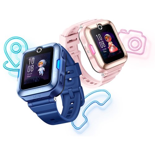Умные часы (фитнес-браслет) Huawei Watch Kids 4 Pro (розовый) (китайская версия)