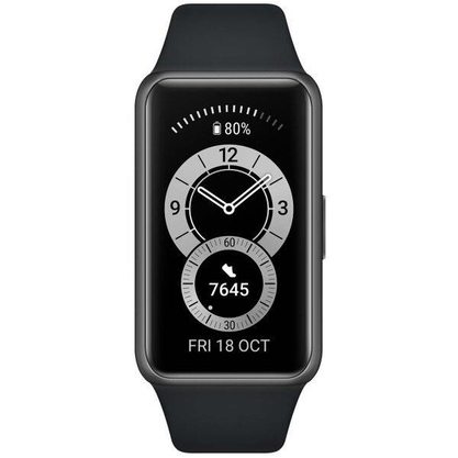Умные часы (фитнес-браслет) Huawei Band 6 (черный)