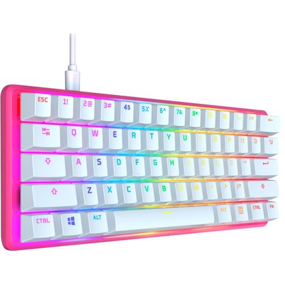 Игровая клавиатура HyperX Alloy Origins 60 Red (розовый)