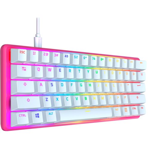 Игровая клавиатура HyperX Alloy Origins 60 Red (розовый)