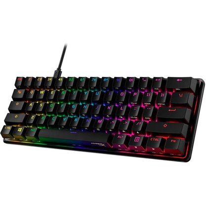 Игровая клавиатура HyperX Alloy Origins 60 Aqua (черный)