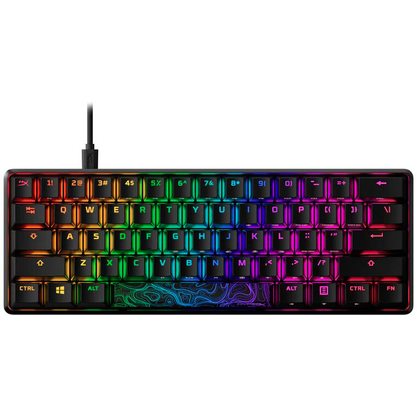 Игровая клавиатура HyperX Alloy Origins 60 Aqua (черный)