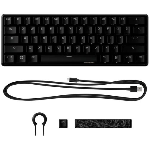 Игровая клавиатура HyperX Alloy Origins 60 Aqua (черный)