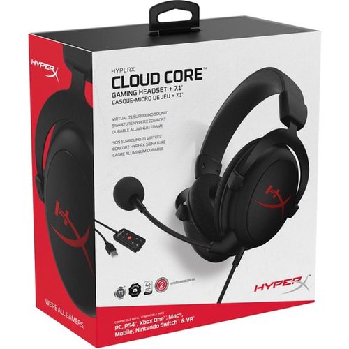 Игровые наушники HyperX Cloud Core 7.1