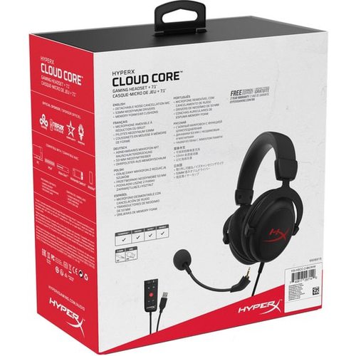 Игровые наушники HyperX Cloud Core 7.1