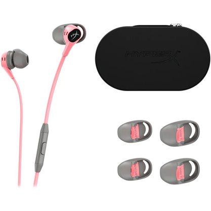 Игровые наушники HyperX Cloud Earbuds (розовый)