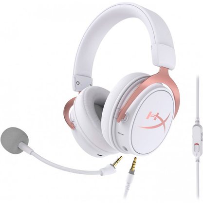 Игровые наушники HyperX Cloud MiX (розовое золото)