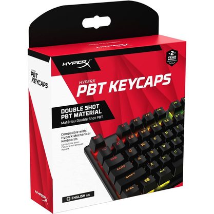 HyperX PBT Keycaps double shot (черный)