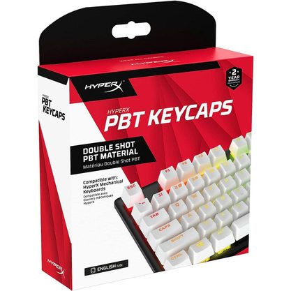 HyperX PBT Keycaps double shot (белый)