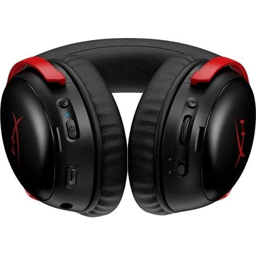 Наушники HyperX Cloud III S Wireless (черный/красный)