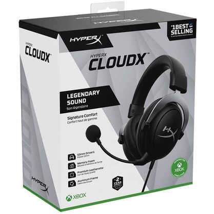 Игровые наушники HyperX CloudX Silver