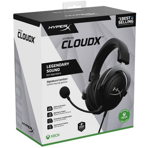 Игровые наушники HyperX CloudX Silver