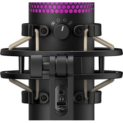 Микрофон HyperX QuadCast S (черный)