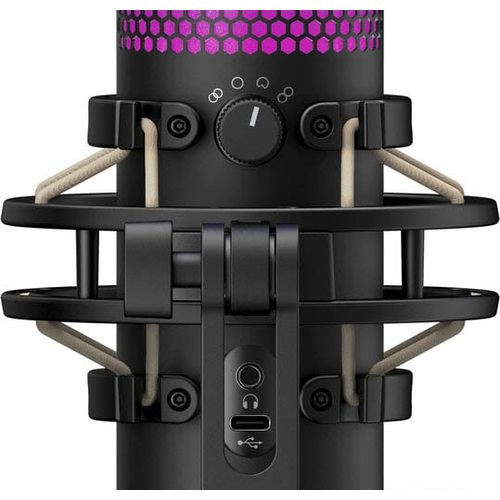 Микрофон HyperX QuadCast S (черный)