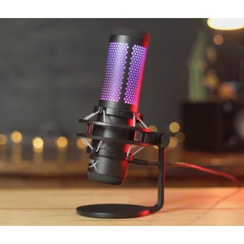 Микрофон HyperX QuadCast S (черный)