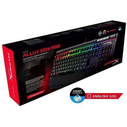 Игровая клавиатура HyperX Alloy Elite RGB (Cherry MX Blue)