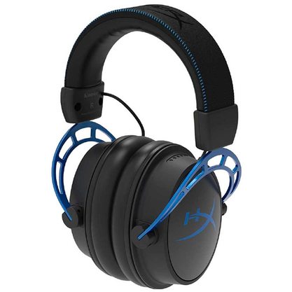 Игровые наушники HyperX Cloud Alpha S (черный/синий)