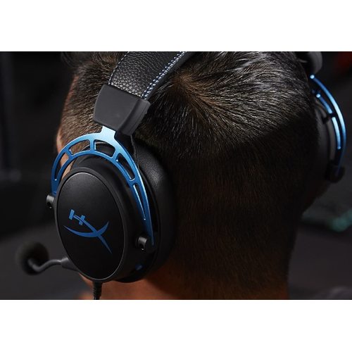 Игровые наушники HyperX Cloud Alpha S (черный/синий)