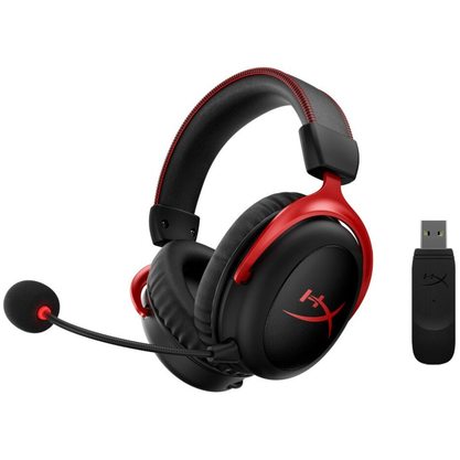 Игровые наушники HyperX Cloud II Wireless (красный)