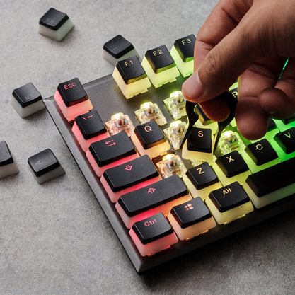 HyperX Pudding PBT Keycaps double shot (черный)