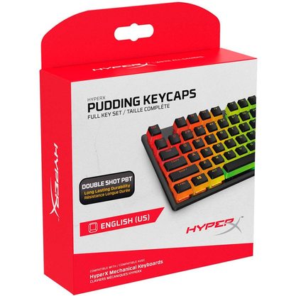 HyperX Pudding PBT Keycaps double shot (черный)