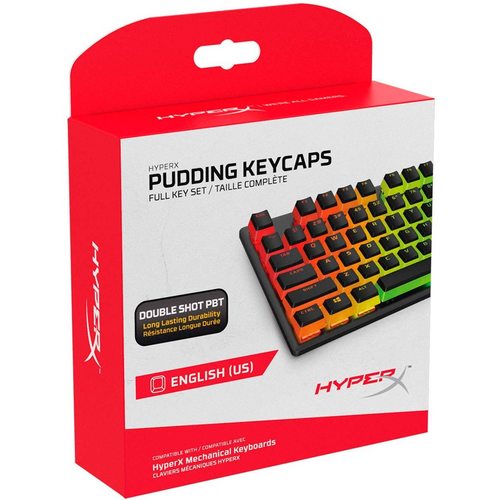 HyperX Pudding PBT Keycaps double shot (черный)