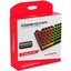 Колпачки на клавиатуру Набор кейкапов HyperX Pudding PBT Keycaps double shot (черный)