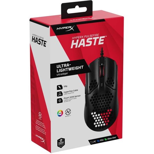 Игровая мышка HyperX Pulsefire Haste (черный)