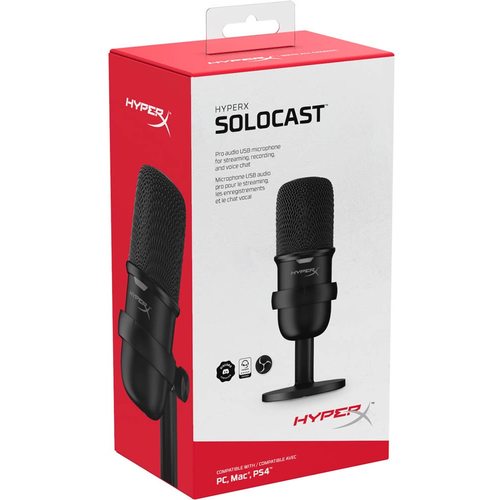 Микрофон HyperX SoloCast (черный)