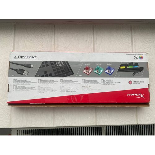 Уцененный товар HyperX Alloy Origins (Red - Linear) RU (уценка)