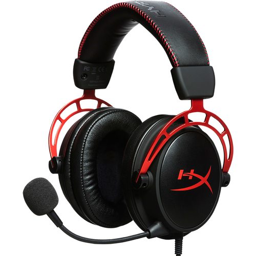 Игровые наушники HyperX Cloud Alpha (черный/красный)