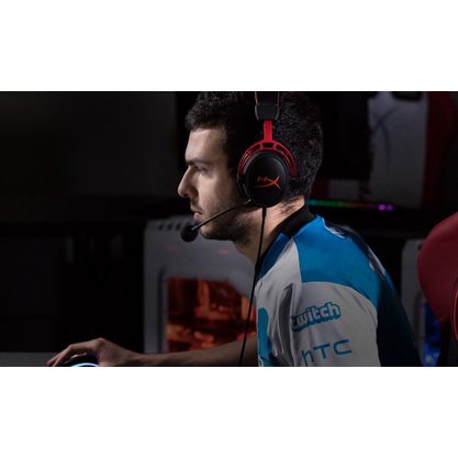 Игровые наушники HyperX Cloud Alpha (черный/красный)