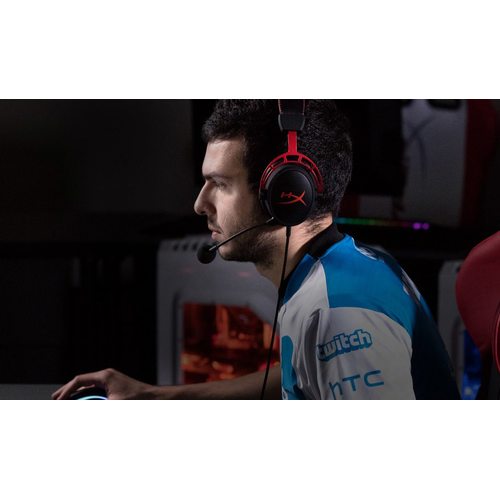 Игровые наушники HyperX Cloud Alpha (черный/красный)