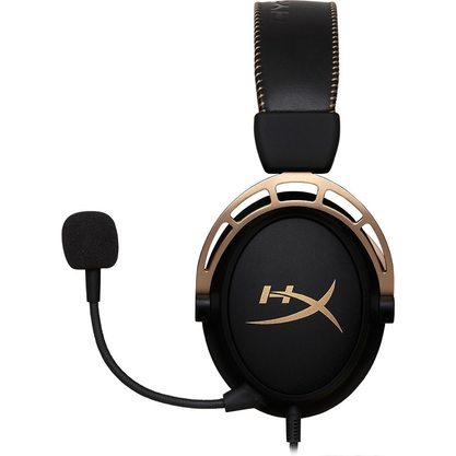 Игровые наушники HyperX Cloud Alpha (черный/золотой)