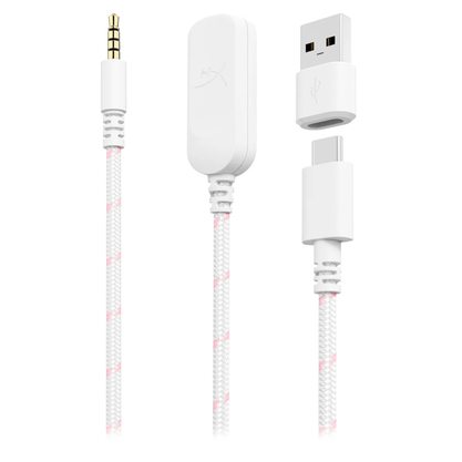 Наушники HyperX Cloud III (белый/розовый)