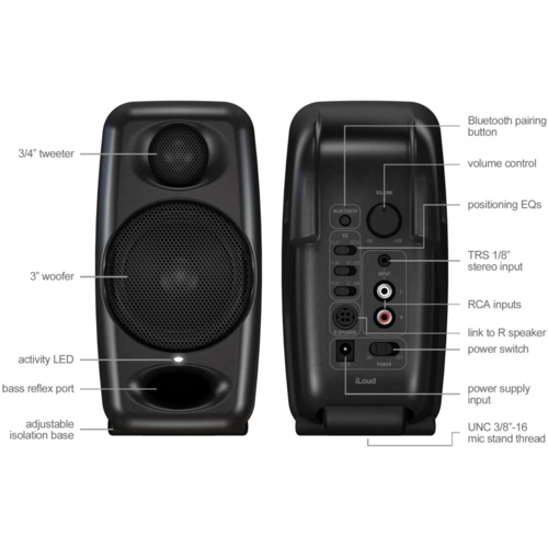 Студийный монитор IK Multimedia iLoud Micro (черный)