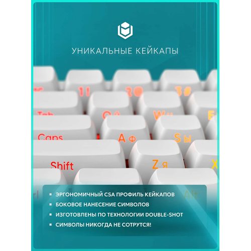 Игровая клавиатура IO by Red Square Type 68 Magnetic Pro Wireless (io2051) (белый)
